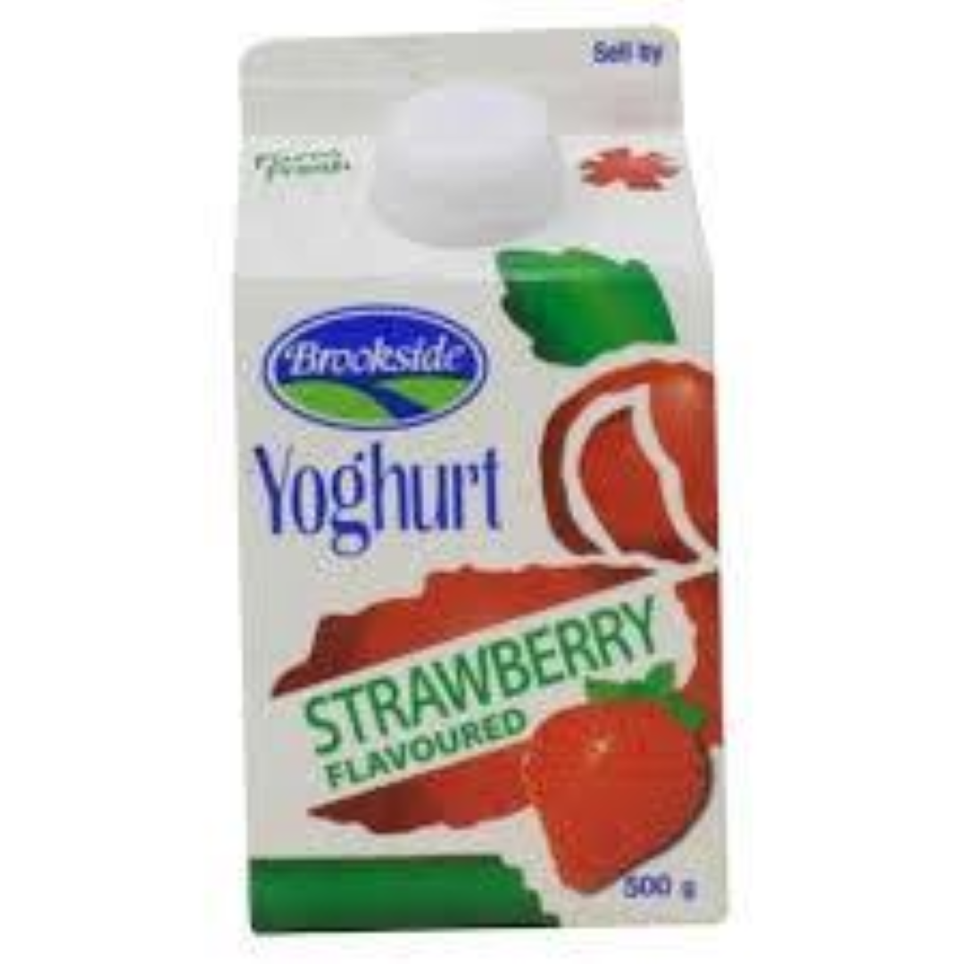BROOKSIDE STRAWBERRY YOGHURT 500ML